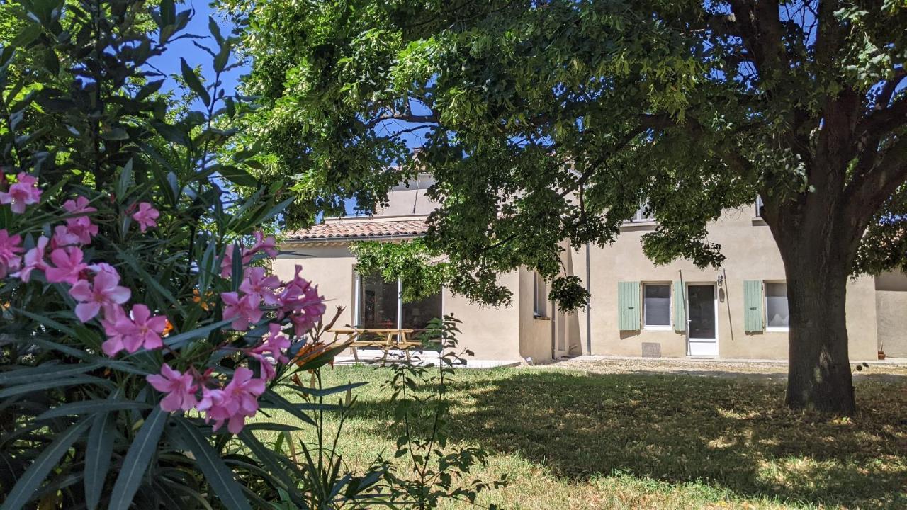 Rez-De-Jardin Independant Dans Ferme Maraichere Bio Avec Grand Jardin Privatif Clos Et Arbore Crest Buitenkant foto